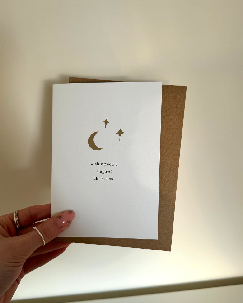 magical christmas card